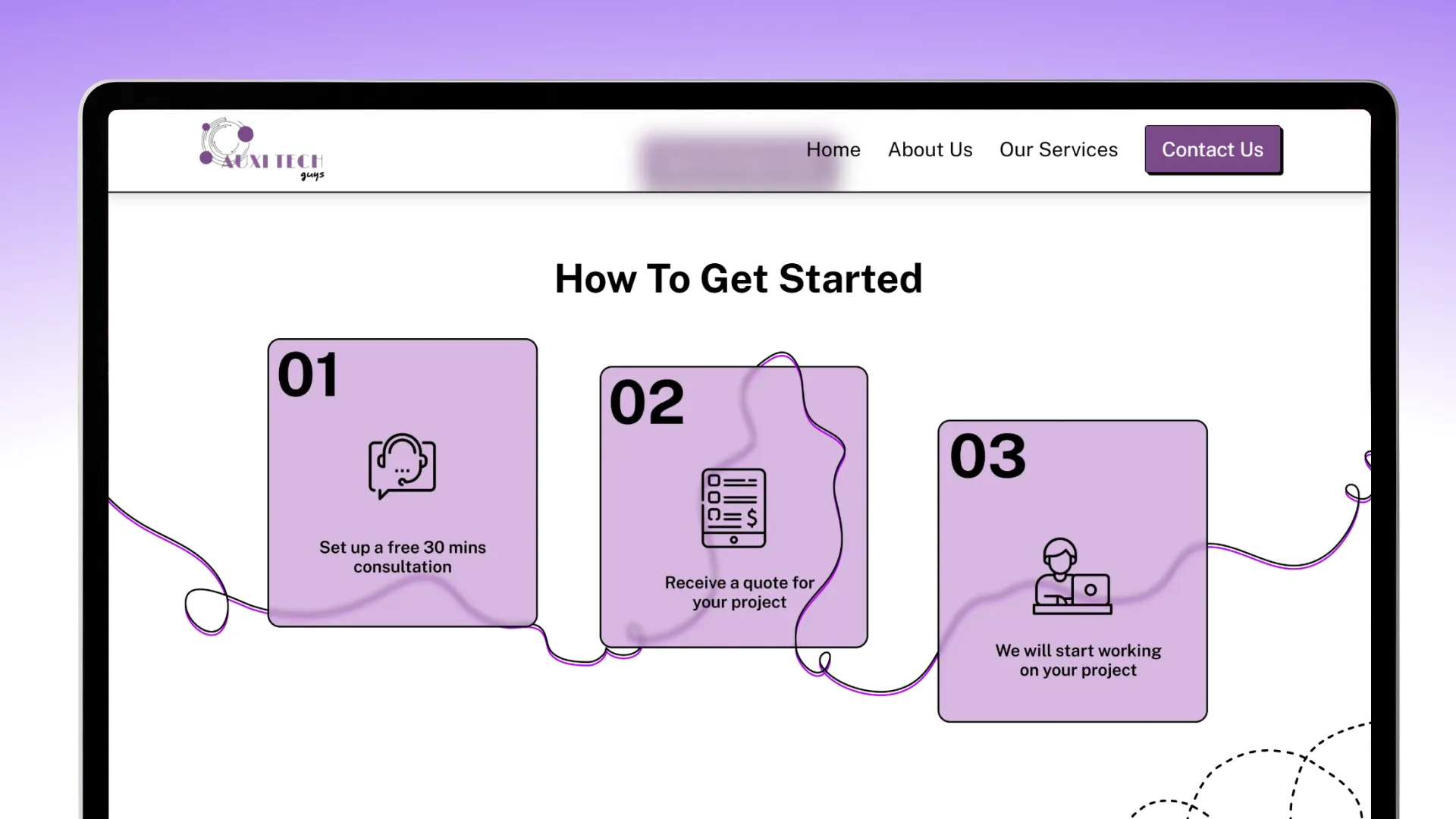 AuxiTechGuys – Digital Agency Website3