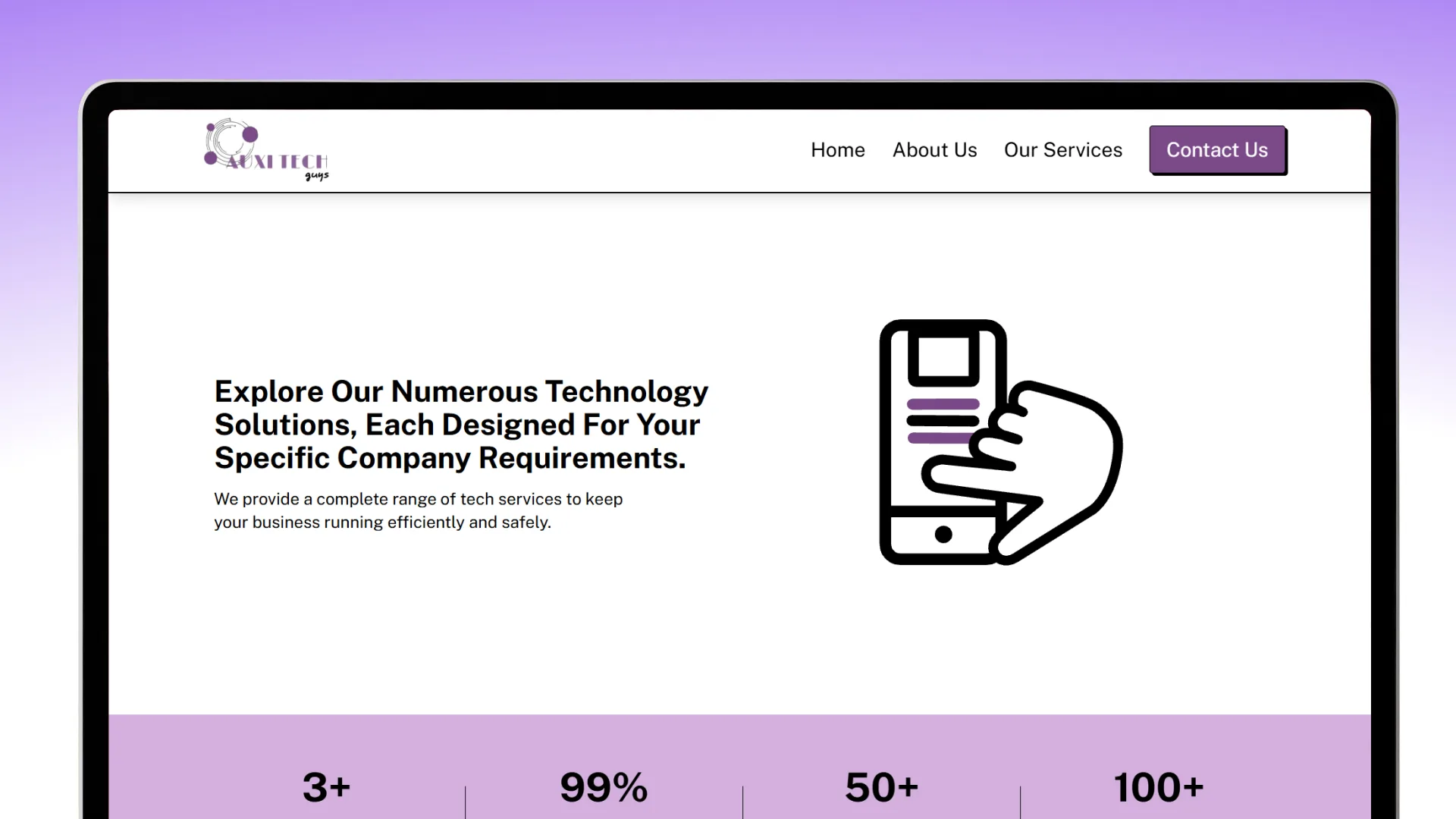 AuxiTechGuys – Digital Agency Website5