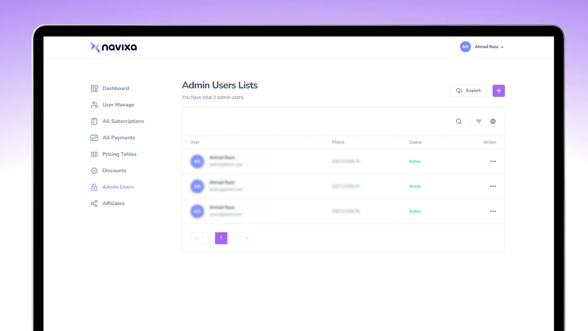 Navixa – Crypto Trading Signals Subscription Platform14