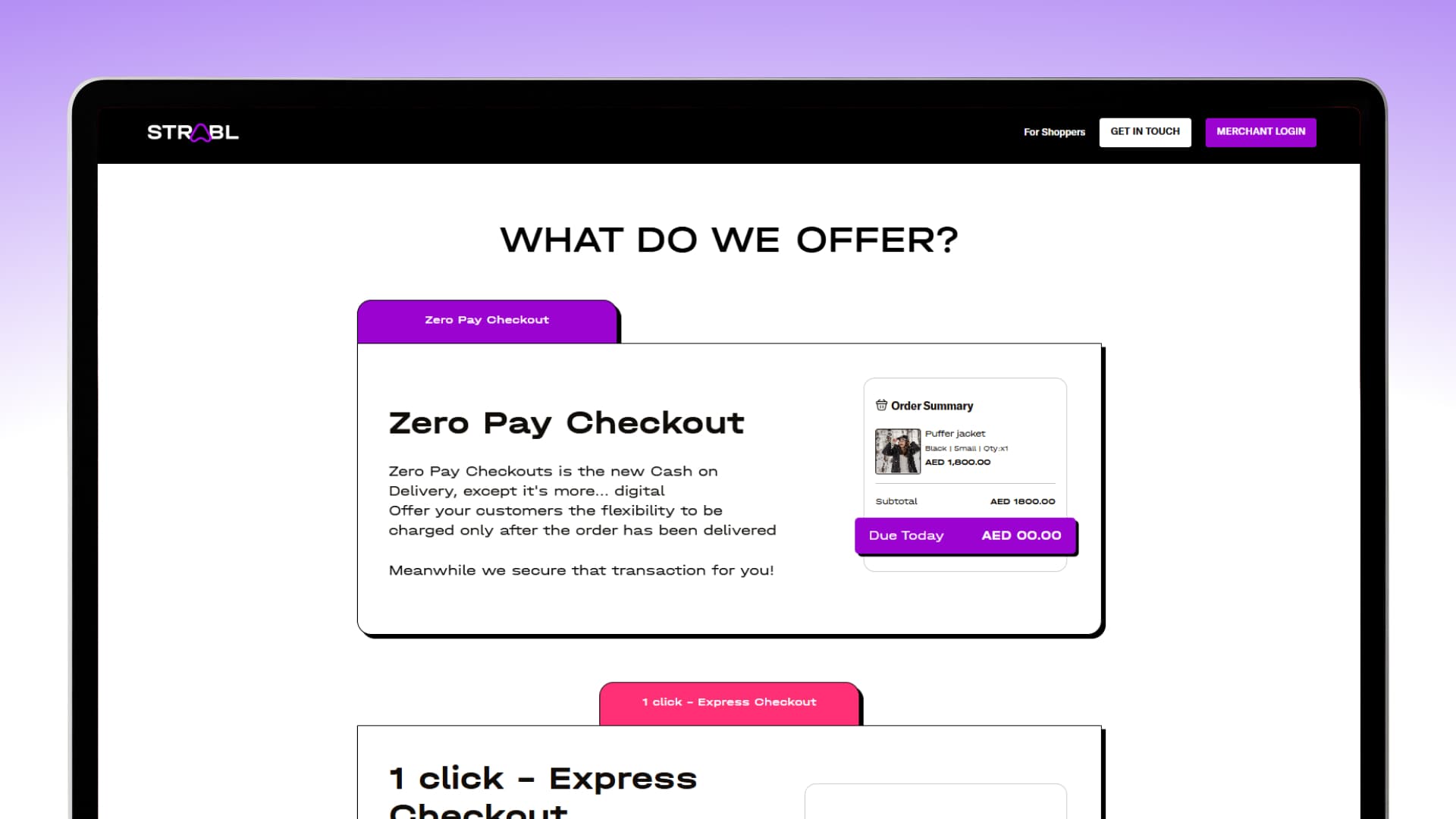 STRABL - Payments & Checkout3